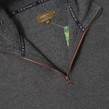 Calvin Klein Q-Zip Sweater Medium 