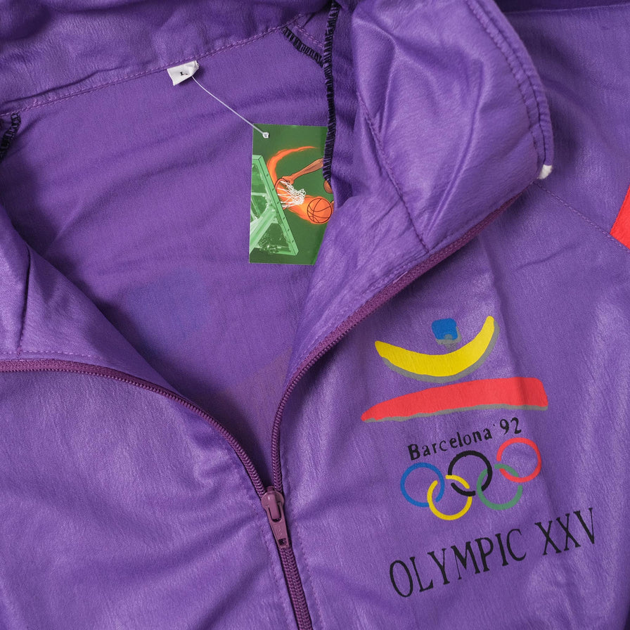 Vintage DS 1992 Olympic Games Track Jacket Large 