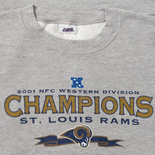 Vintage 2001 St. Louis Rams Sweater Large 