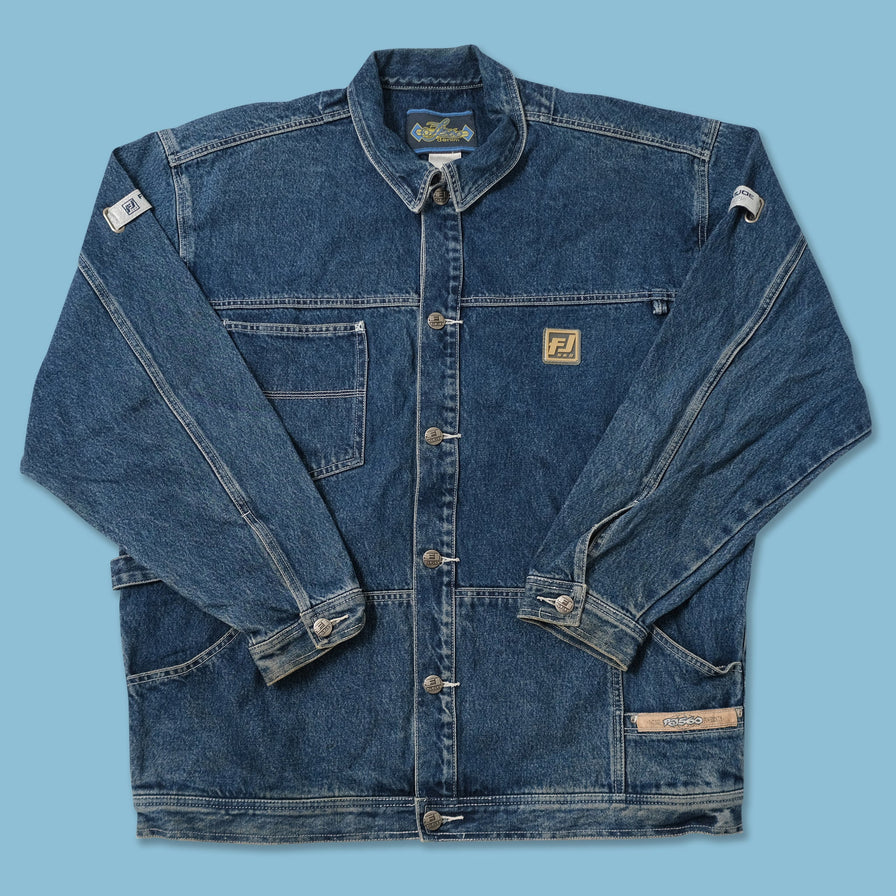 Vintage Fat Joe FJ560 Denim Jacket XLarge 
