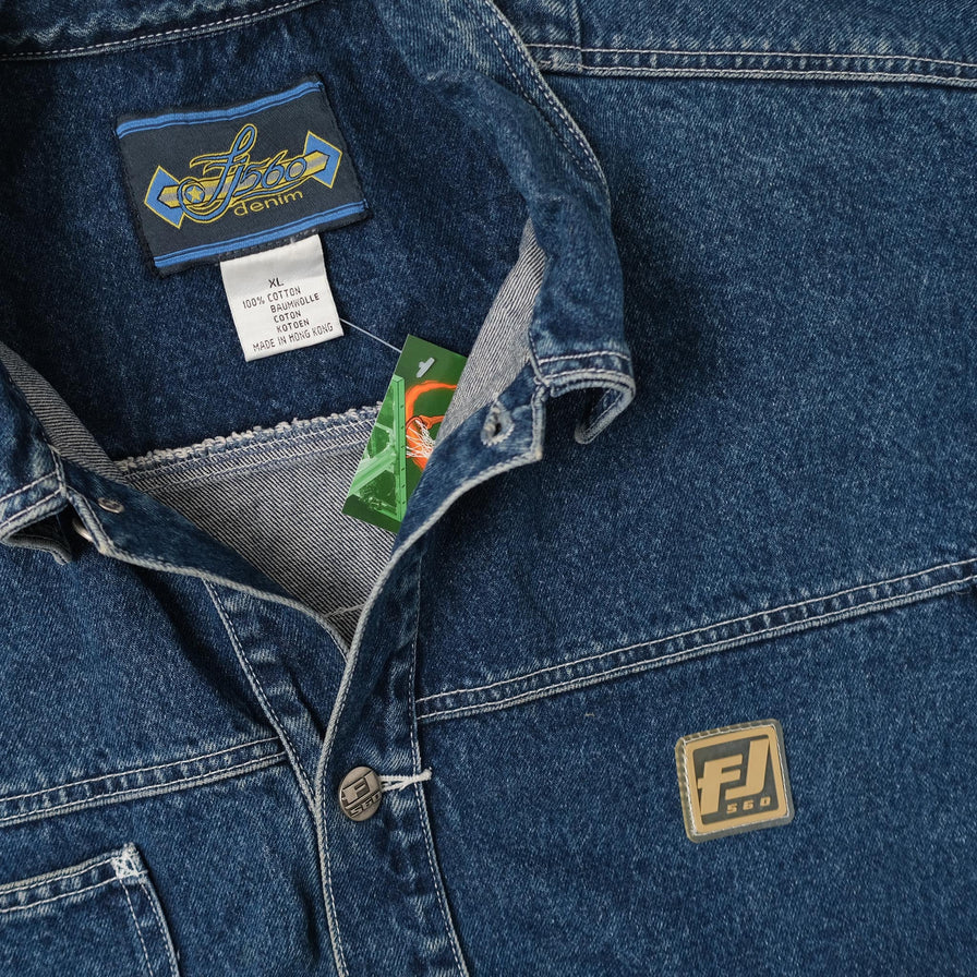 Vintage Fat Joe FJ560 Denim Jacket XLarge 