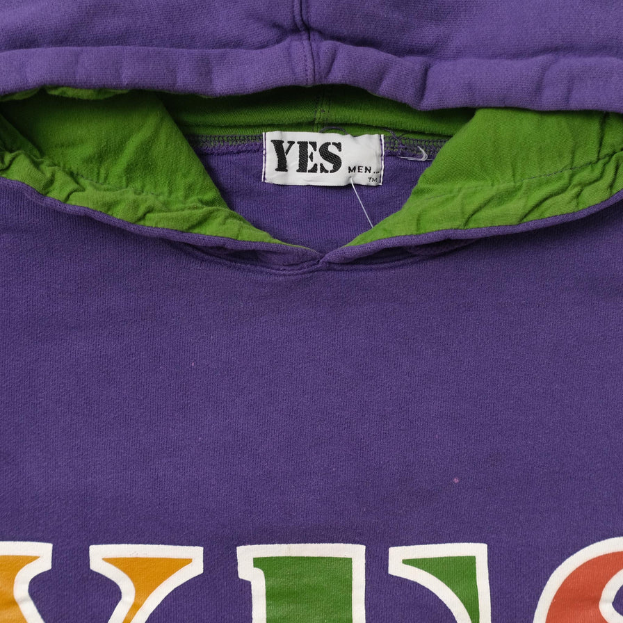 Vintage Yes Clothing Hoody Large 