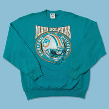 Vintage 1995 Miami Dolphins Sweater Large 