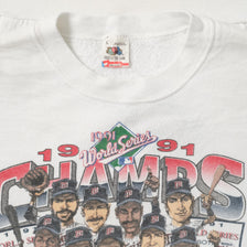 Vintage 1991 Minnesota Twins Sweater Medium 