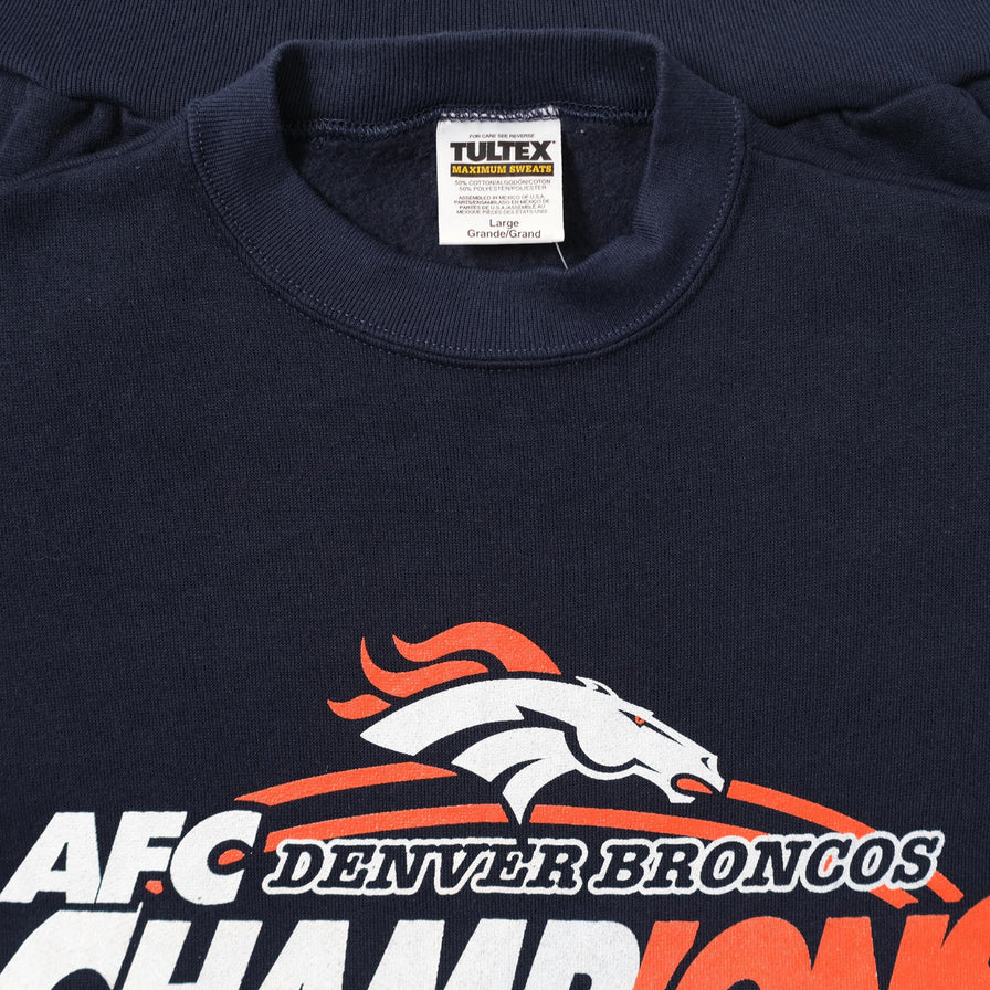 Vintage 1999 Denver Broncos Sweater Large 