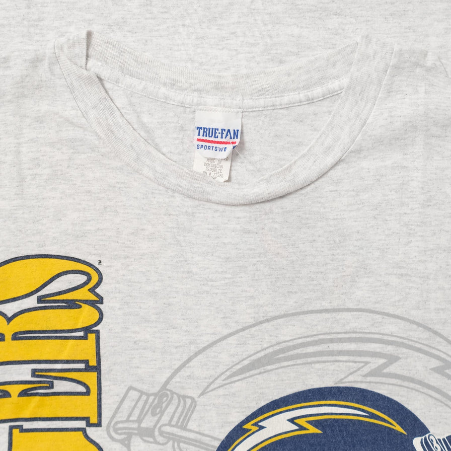 Vintage 1995 San Diego Chargers T-Shirt Large 