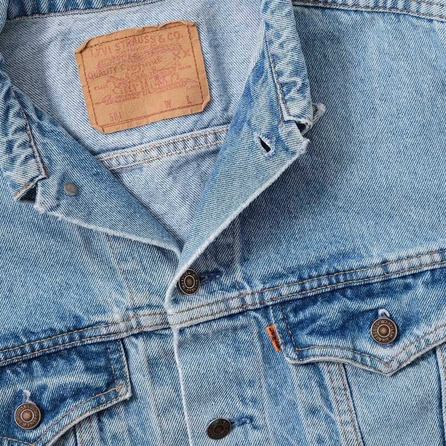 Vintage Women's Levis Denim Jacket Small 