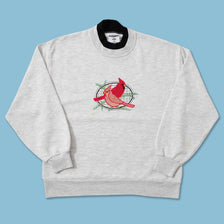 Vintage Women's Birds Sweater Medium 