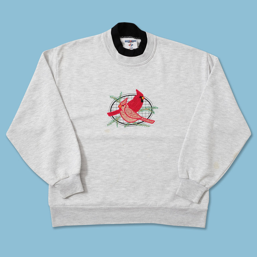 Vintage Women's Birds Sweater Medium 