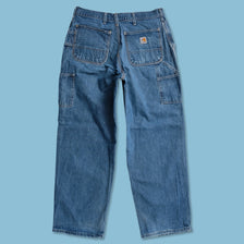 Vintage Carhartt Denim Work Pants 35x32 
