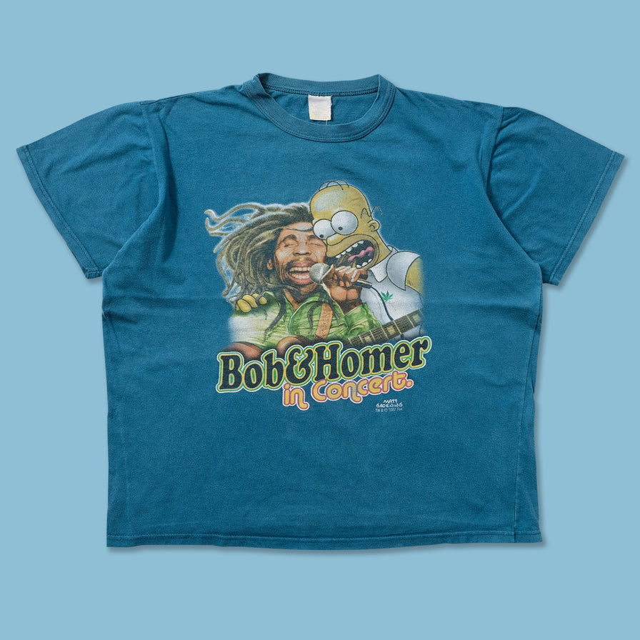 2007 Bob & Homer in Concert T-Shirt Medium 