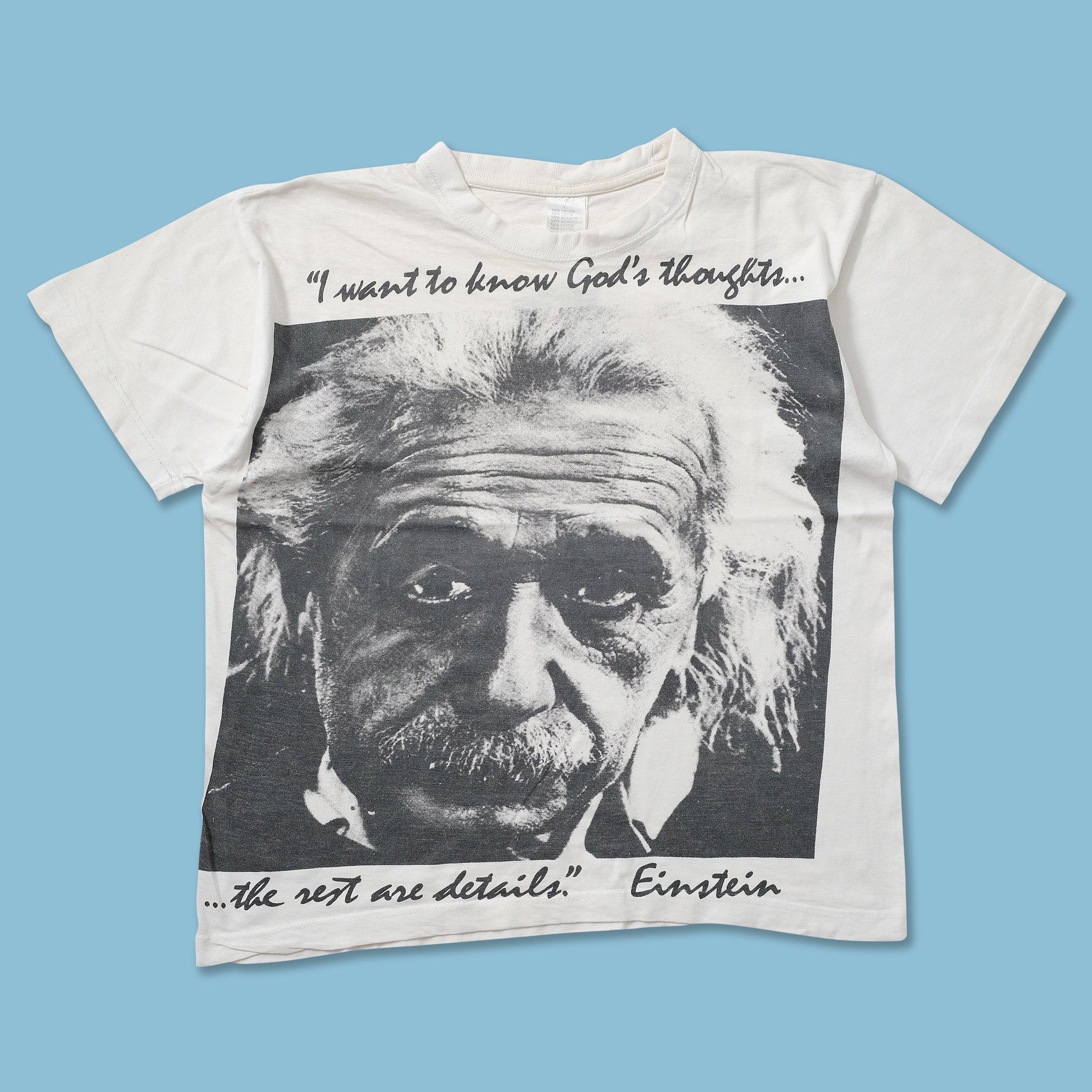Vintage Albert Einstein T-Shirt Medium | Double Double Vintage