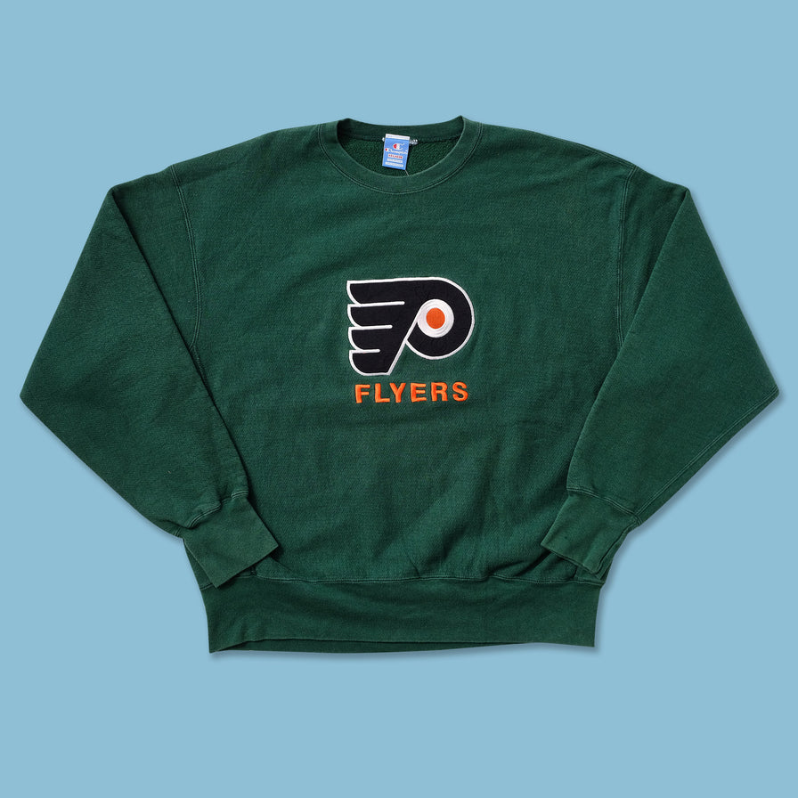 Vintage Champion Philadelphia Flyers Sweater XLarge - Double Double Vintage