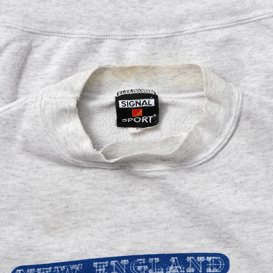 1996 New England Patriots Sweater Large - Double Double Vintage