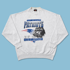 1996 New England Patriots Sweater Large - Double Double Vintage