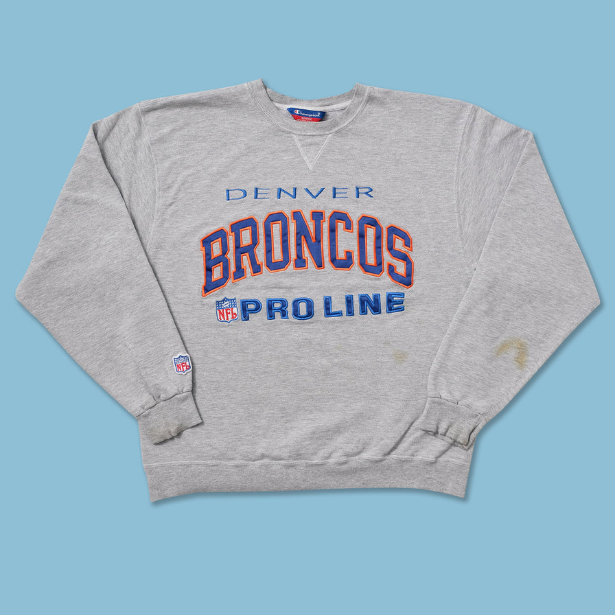 Vintage Champion Denver Broncos Sweater Medium - Double Double Vintage