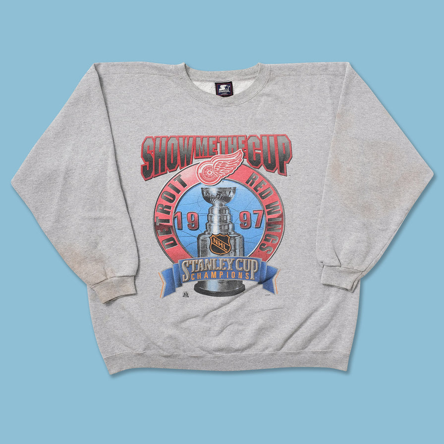 1997 Starter Detroit Red Wings Sweater XLarge - Double Double Vintage