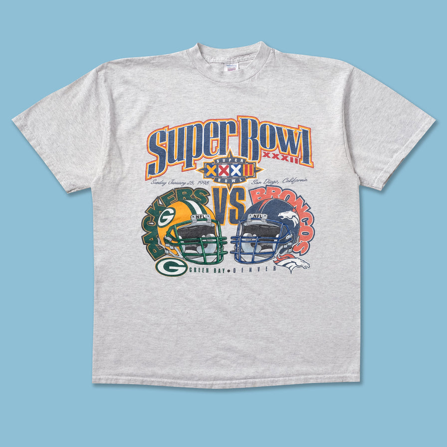 1998 Super Bowl T-Shirt Large - Double Double Vintage