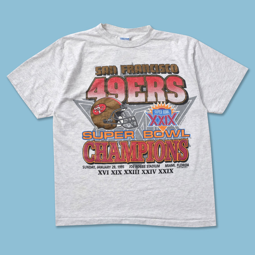 1995 San Francisco 49ers T-Shirt Large - Double Double Vintage