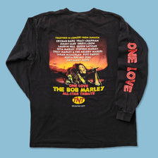 1999 One Love Bob Marley Tribute Longsleeve Large - Double Double Vintage