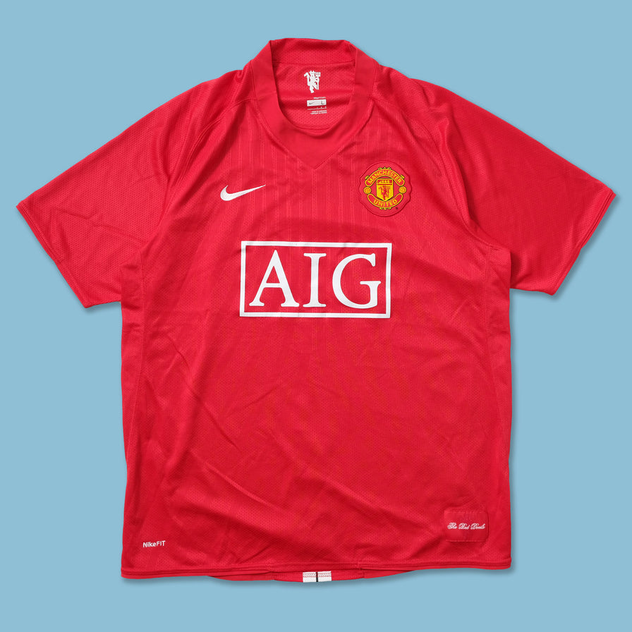 2008 Nike Manchester United Jersey Large - Double Double Vintage