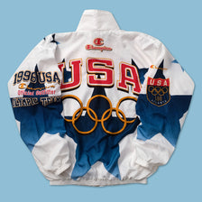 1996 Champion Atlanta Olympics USA Track Jacket Medium