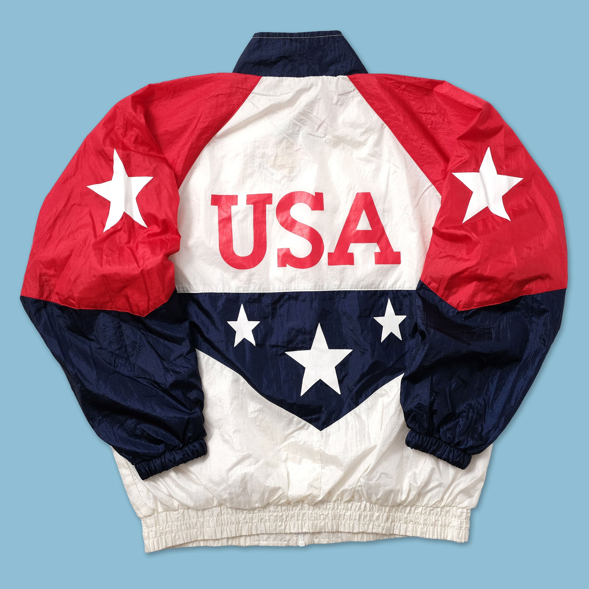 Vintage Olympics USA Track Jacket Small | Double Double Vintage