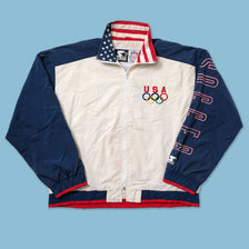 Vintage Starter Olympics USA Soccer Track Jacket Large - Double Double Vintage