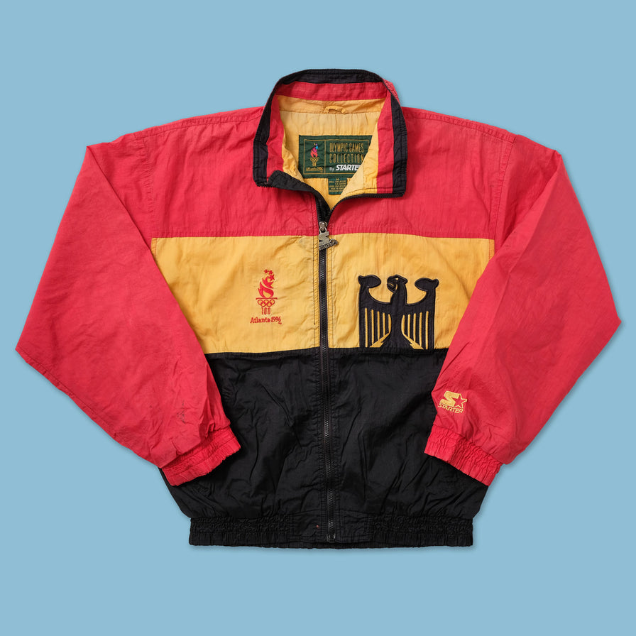 1996 Starter Olympics Germany Light Jacket Medium - Double Double Vintage