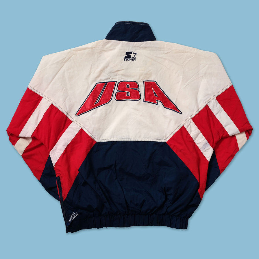 1996 Starter Atlanta Olympics Windbreaker Medium - Double Double Vintage