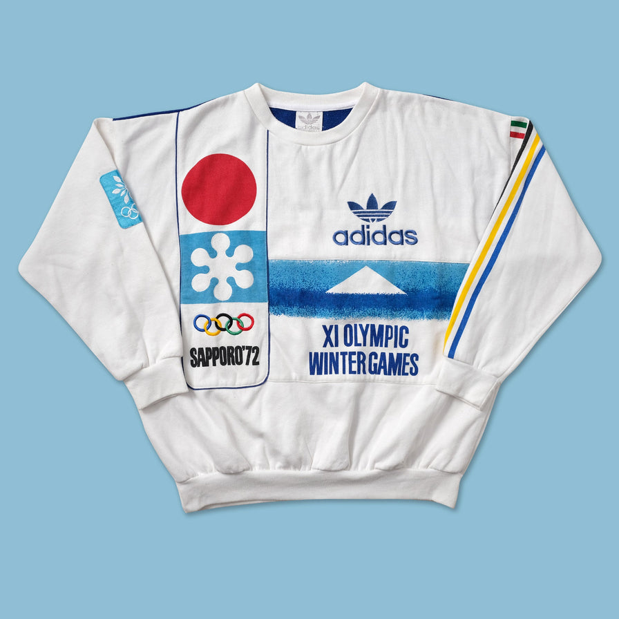Vintage adidas Olympics Sapporo '72 Sweater XLarge - Double Double Vintage