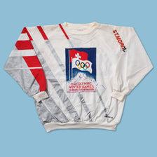 Vintage adidas St. Moritz Squaw Valley Olympics Sweater XLarge - Double Double Vintage