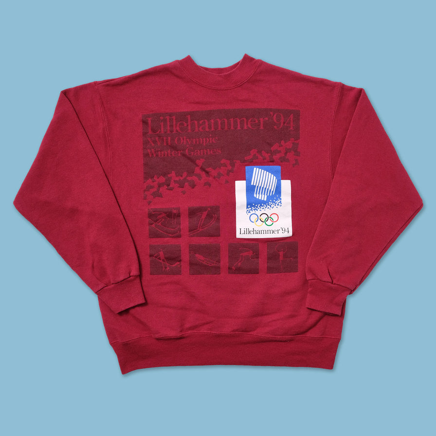 1994 Lillehammer Olympics Sweater Medium - Double Double Vintage