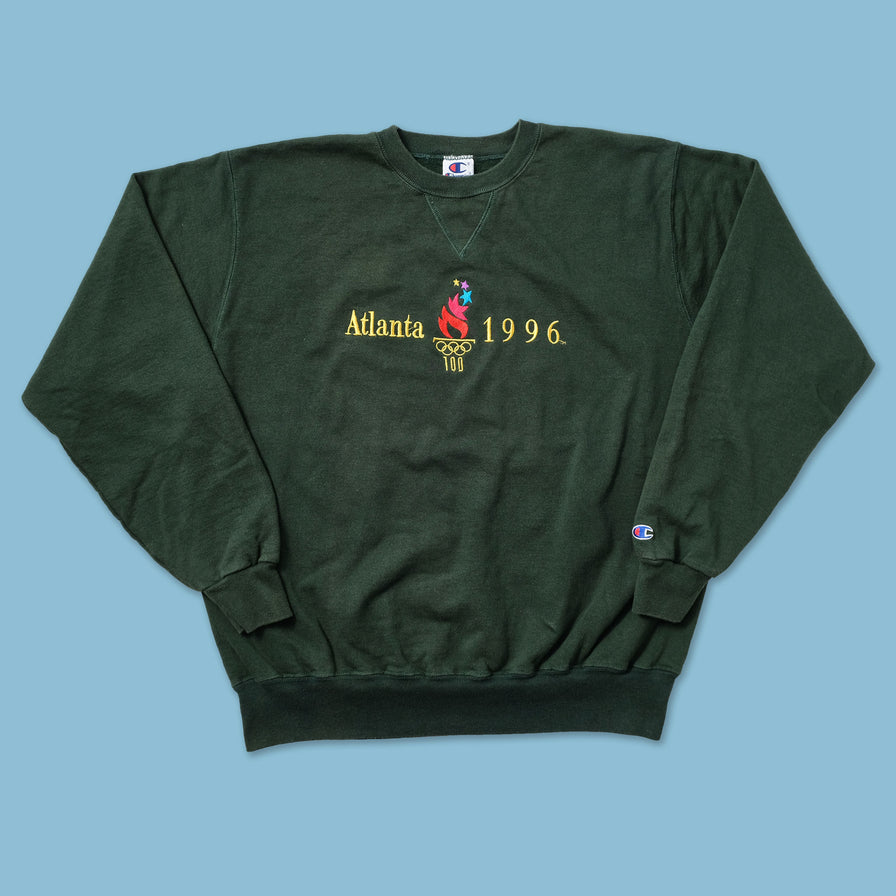 1996 Champion Atlanta Olympics Sweater Large - Double Double Vintage