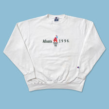 1996 Champion Atlanta Olympics Sweater Large - Double Double Vintage