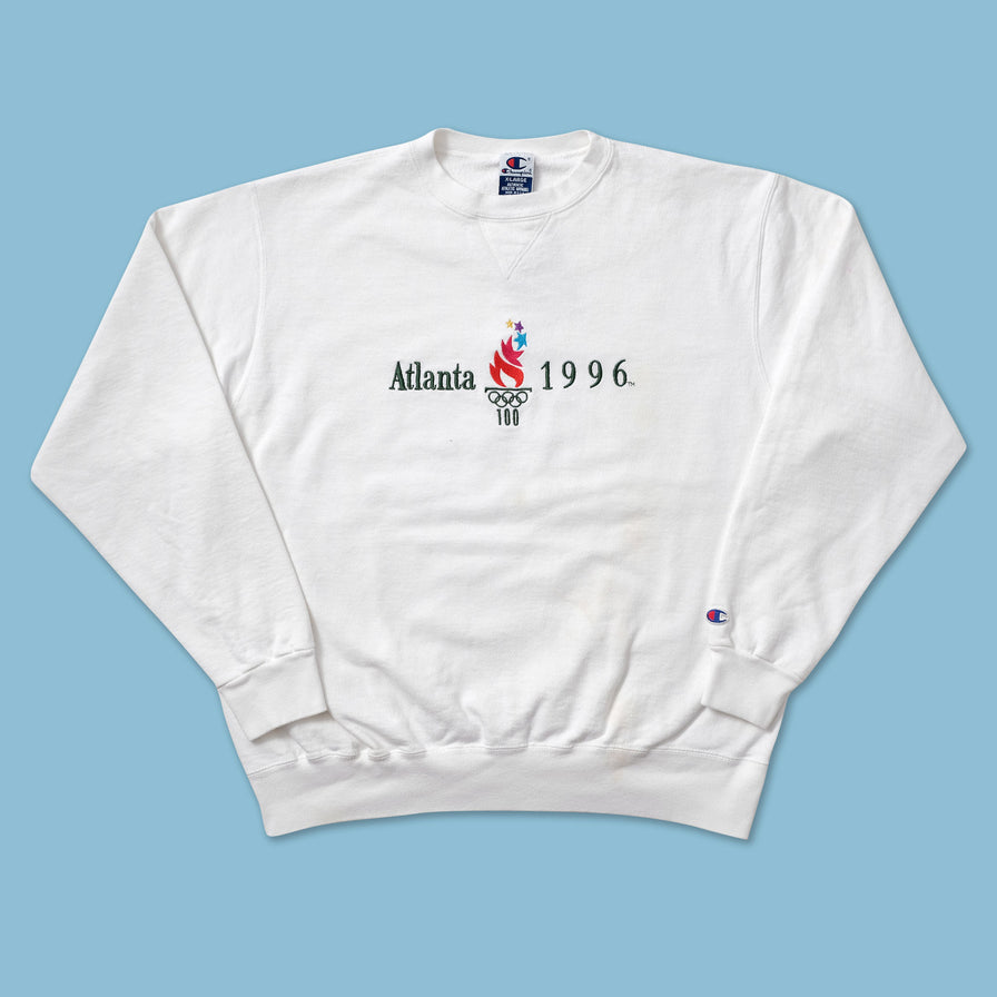 1996 Champion Atlanta Olympics Sweater Large - Double Double Vintage