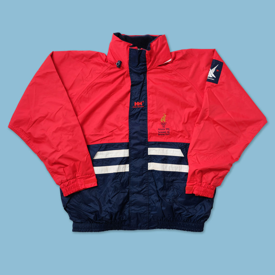 1996 Helly Hansen Atlanta Olympics Yachting Jacket Large - Double Double Vintage