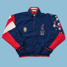 1996 Starter Olympics USA Light Jacket Large - Double Double Vintage