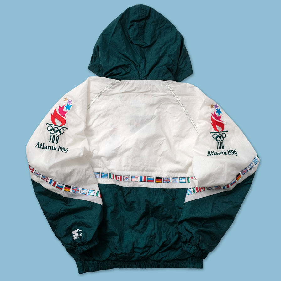 1996 Starter Atlanta Olympics Windbreaker Large - Double Double Vintage