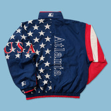 1996 Starter Olympics USA Light Jacket Large