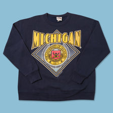 Vintage 1990 Michigan Wolverines Sweater XLarge 