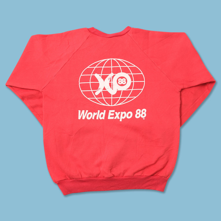 Vintage 1988 World Expo Sweater Medium 