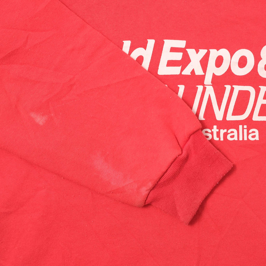 Vintage 1988 World Expo Sweater Medium 