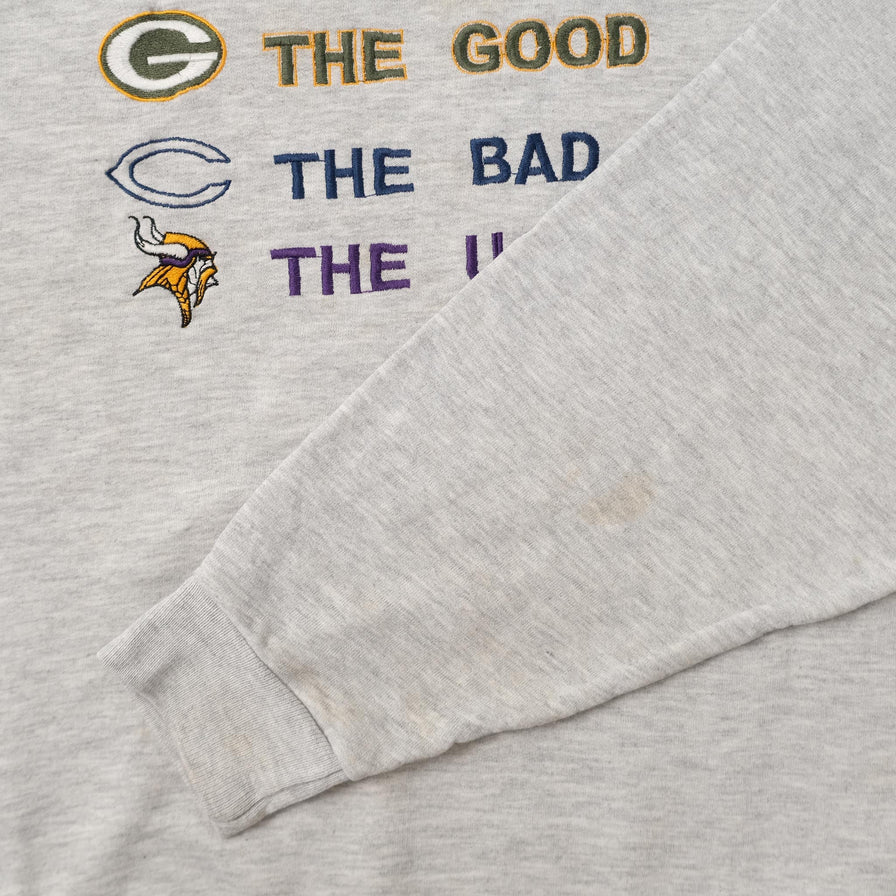 Vintage Green Bay Packers Sweater Large 