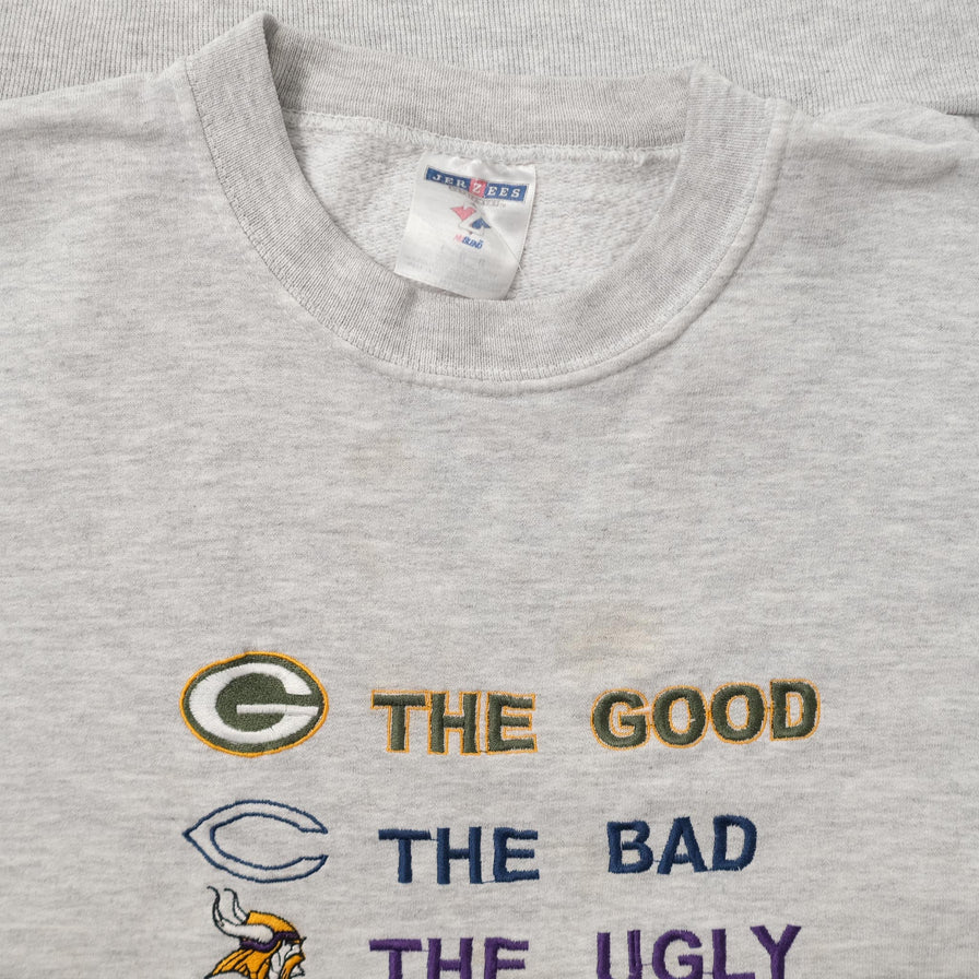 Vintage Green Bay Packers Sweater Large 