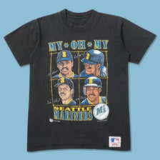 Vintage 1990 Seattle Mariners T-Shirt Small 