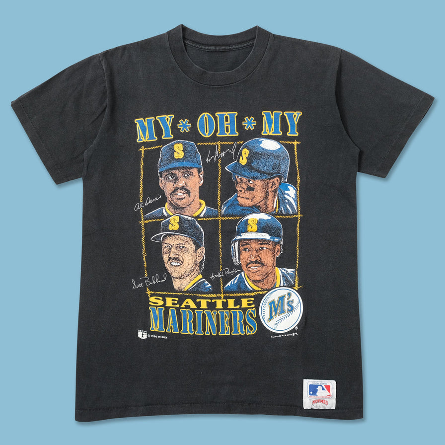 Vintage 1990 Seattle Mariners T-Shirt Small 