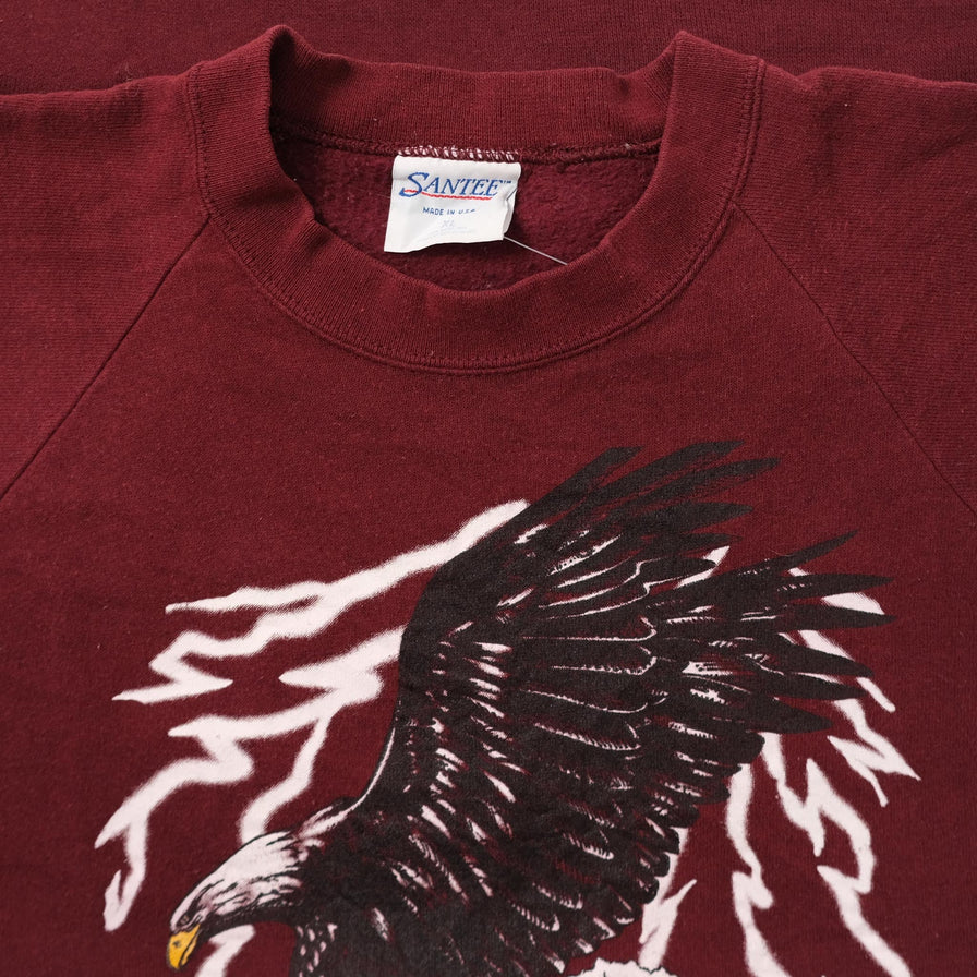 Vintage Bald Eagle Sweater Large 