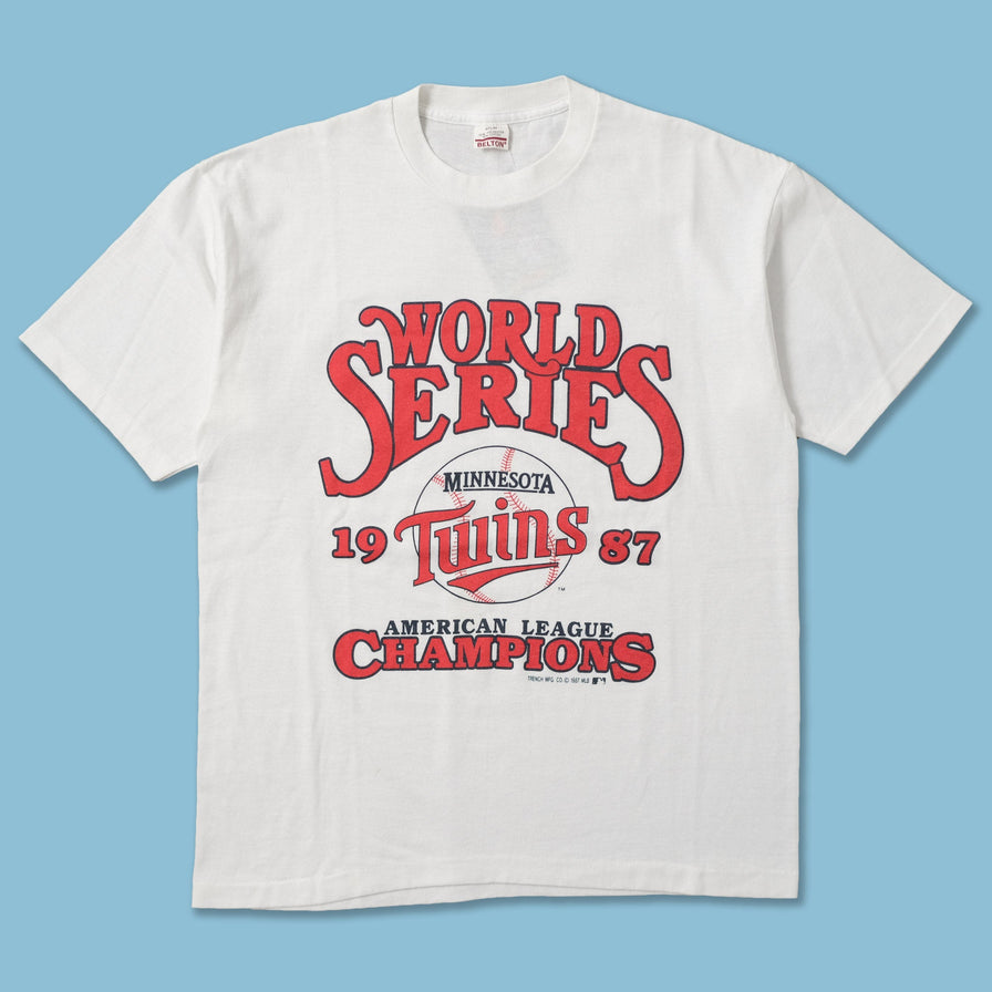 Vintage 1987 Minnesota Twins T-Shirt Small 