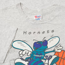Vintage Charlotte Hornets T-Shirt XLarge 